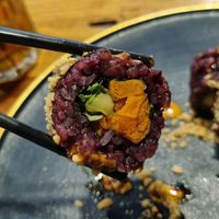 The sushi was delicious (I had Sweet Tree) at Kaoo in Vienna