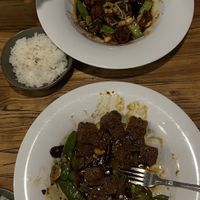 Soft Seitan and Seitan Gampoo  at Kaoo in Vienna