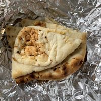 garlic naan   at Greenhaus Eatery in San Diego