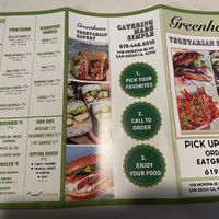   at Greenhaus Eatery in San Diego