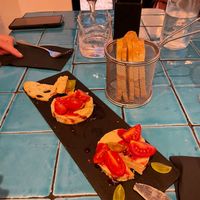 Fauxgras special tapas at Chez Kessler in Barcelona