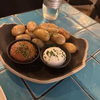 Patatas Bravas  at Chez Kessler in Barcelona