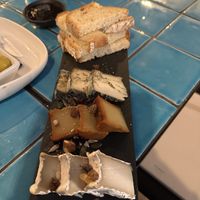 Cheese plate  at Chez Kessler in Barcelona