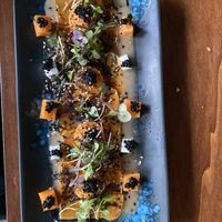 Salmon carpaccio  at Chez Kessler in Barcelona