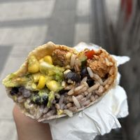 Kids Burrito Chili sin carne 6,90€ + Guac 0,65€  at Max & Benito - Wien Mitte in Vienna