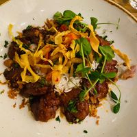 Saté  at Restaurant De Zeeuwse Stromen in Renesse