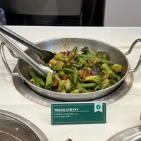 Veggie (vegan) Stir fry   at SFO - Mama Go's Filipino Cuisine - T1 in South San Francisco
