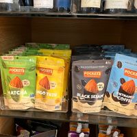 Vegan snack & treat options in the case   at SFO - Mama Go's Filipino Cuisine - T1 in South San Francisco