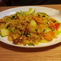 Fried rice at Well Being in Cologne