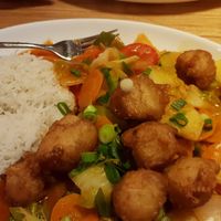 Sweet and sour tofu at Well Being in Cologne