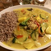 Mango Kokos Curry  at Well Being in Cologne