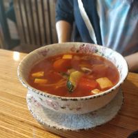 Sauer-Scharf Suppe at Well Being in Cologne