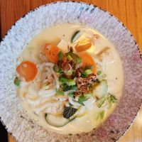 61. Udon in coconut soup at Well Being in Cologne