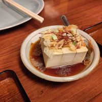 Cold Tofu (冷奴） at Komichi こみち食堂 in Tainan