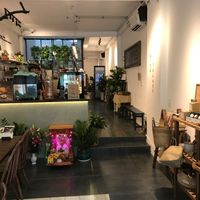 Inside seating - more out the back  at Zeroism - Vegan Café & bakery in Ho Chi Minh City