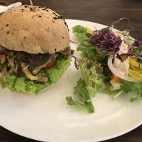 Baked mushroom pate  at Zeroism - Vegan Café & bakery in Ho Chi Minh City