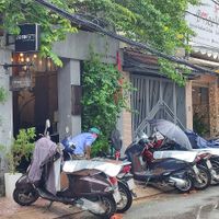 Front space at Zeroism - Vegan Café & bakery in Ho Chi Minh City