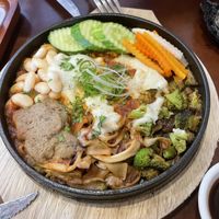 Vietnamese breakfast Bánh Mi Chão  at Zeroism - Vegan Café & bakery in Ho Chi Minh City