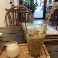 Milk coffee (not too strong)  at Zeroism - Vegan Café & bakery in Ho Chi Minh City