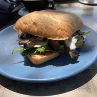 Vegan Luna Bun  at Luna Bean Cafe & Bakery in Nundah