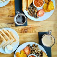 Vegan Brunch at Breaktimes Cafe in Porthmadog