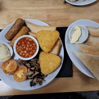 Harvester (VE) at Breaktimes Cafe in Porthmadog