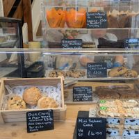 Vegan cakes at E Bella in Clitheroe