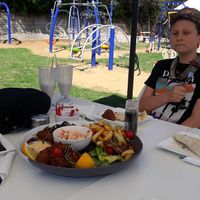 Platter for 4. Playground for the kids at Field to Fork @ Green Thumb in Benoni