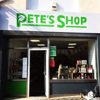 The new shop in Taff Street at Pete's Shop in Pontypridd