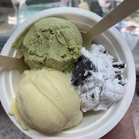 Matcha and coconut, vanilla, bounty  #Veganuary at Rossini in Koh Samui