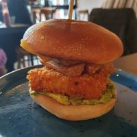 Vegan Bird bap at Bird & Bean in Frinton-on-sea