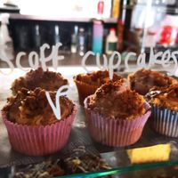 Vegan cakes at Bird & Bean in Frinton-on-sea
