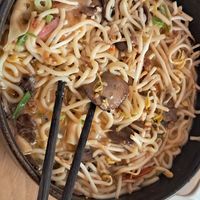 Ramen au gyozas at Lipopette in Lyon