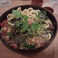 Vegan ramen at Lipopette in Lyon