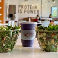 The southwest salad and superfood vegan! at Protein Bar - Franklin St in Chicago