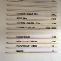 Some refreshments  at Broad Street Dough Co in Encinitas