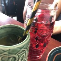 Marie Laveau and Karaba at Café Contresort in Paris