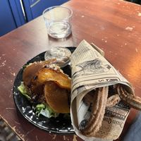 Salty churros #Veganuary at Café Contresort in Paris