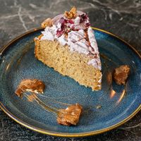 Fig cake at Café Contresort in Paris