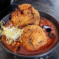 Arancini at Café Contresort in Paris