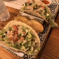 Tacos veganos  at Gotham Pizzeria in Barcelona