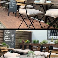 Screenshot from their homepage - outdoor area at Omi Backt in Bochum