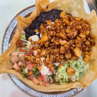 Bowl vegan  at Taco Zone in Brooklyn