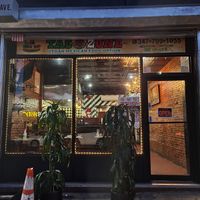 From door taco zone Tacozonebrooklyn.com at Taco Zone in Brooklyn