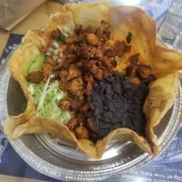 Vegan taco at Taco Zone in Brooklyn