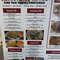 Menu page 1  at Blossoming Lotus in Surfers Paradise