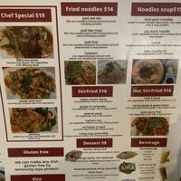 Menu page 2  at Blossoming Lotus in Surfers Paradise