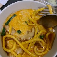 Delicious laksa, takeaway at Blossoming Lotus in Surfers Paradise