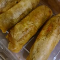 Spring rolls at Blossoming Lotus in Surfers Paradise