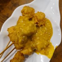 Satay chicken at Blossoming Lotus in Surfers Paradise